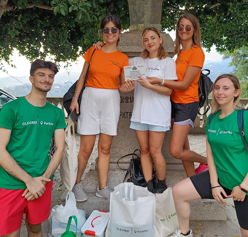 Super League Ambientale 2022: i volontari a Stignano