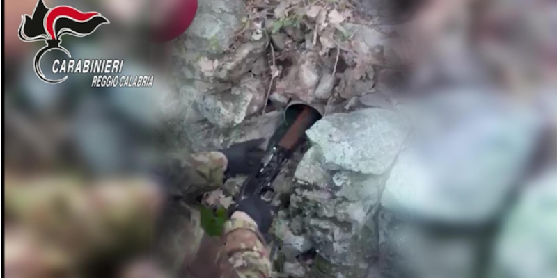 Rivenute armi in Aspromonte