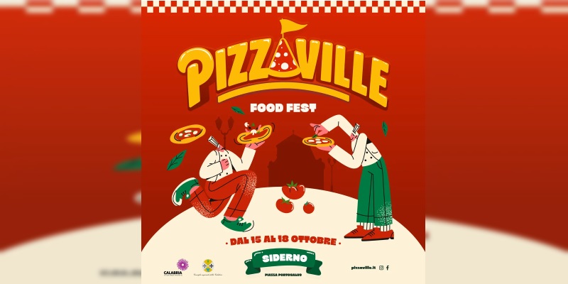 Siderno con "Pizzaville" la Pizza è protagonista in Piazza Portosalvo!