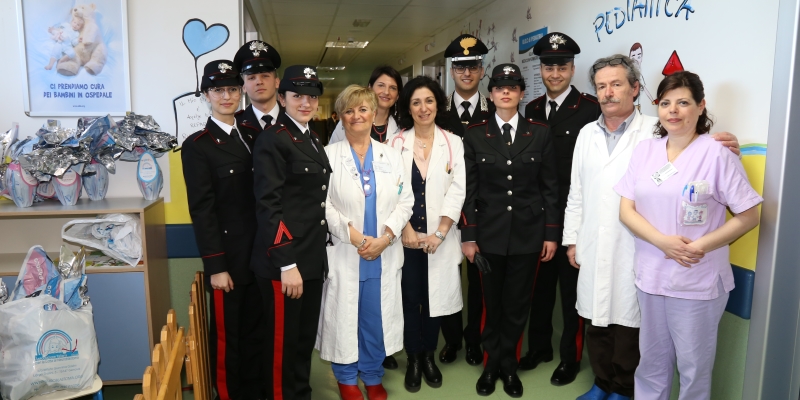 I Carabinieri di Reggio Calabria in visita presso enti di beneficienza del capoluogo