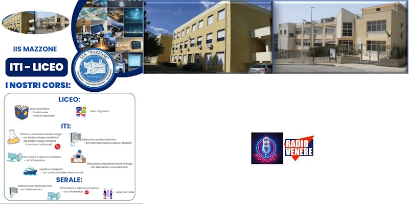 L'offerta formativa dell' IIS Roccella illustrata dalla dirigente Rosita Fiorenza e dal Prof. Daniele Albanese durante "A Metà Mattina"