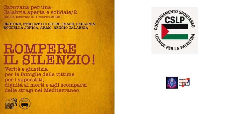 Le sofferenze continue in Palestina ed il dramma delle Migrazioni. Una doppia intervista  durante "A Metà Mattina" per riflettere 
