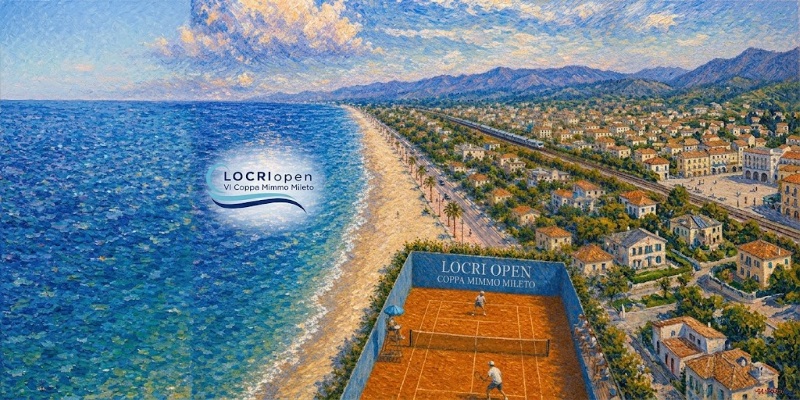 Da domani una settimana di grandissimo tennis a Locri