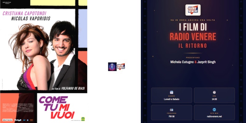 Con Michela e Jaz "I Film di Radio Venere... Il Ritorno" il podcast della terza puntata!