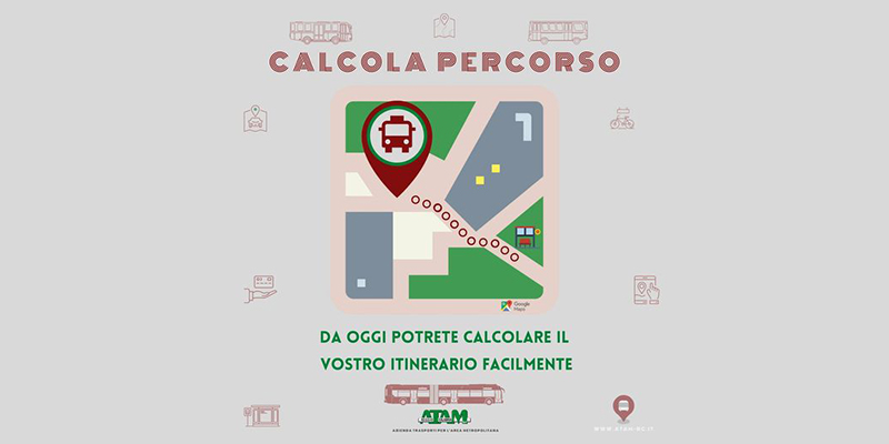 Atam sbarca su Google Maps, attivo il "calcola percorso"