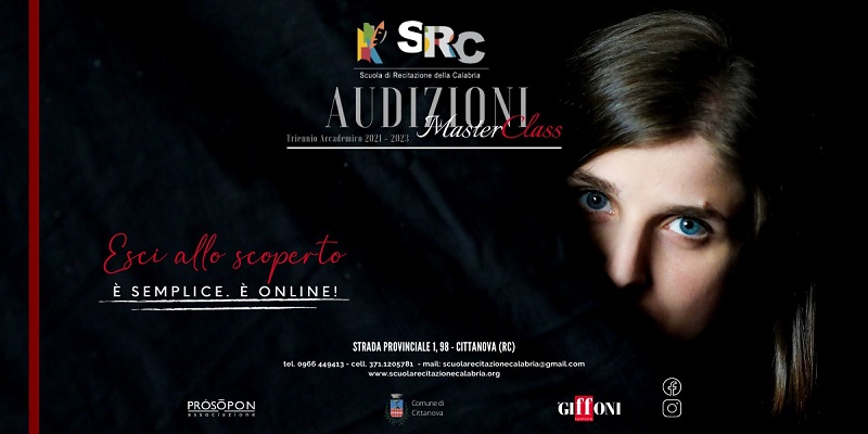 MasterClass, al via le audizioni on line