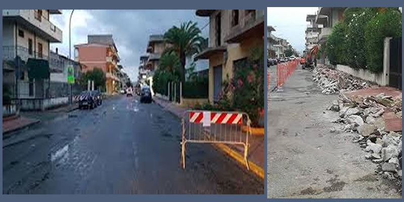 Bovalino lavori stradali: L'opposizione incalza l'Amministrazione Comunale