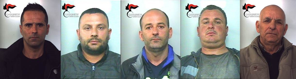 Carabinieri 5 arresti tra Gioia Tauro, Rosarno e comuni limitrofi