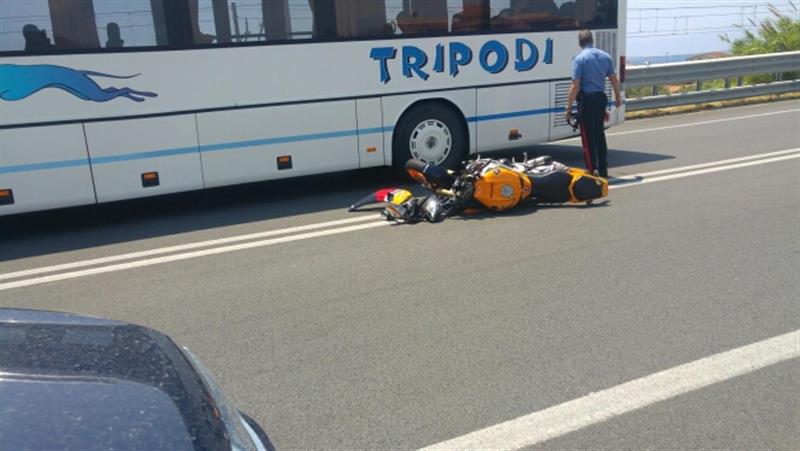 Lazzaro, incidente in moto coinvolto un Bovalinese