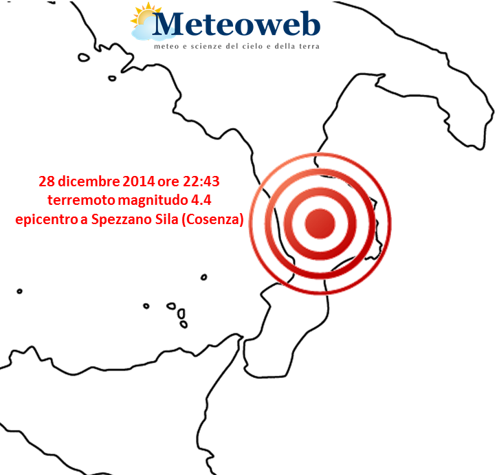 Terremoto Calabria, 6 scosse in Sila: tanta paura a Cosenza. 