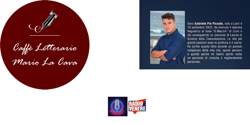 Il Premio La Cava con Domenico Calabria e l'esordio letterario di Gabriele Piccolo nel podcast di oggi!