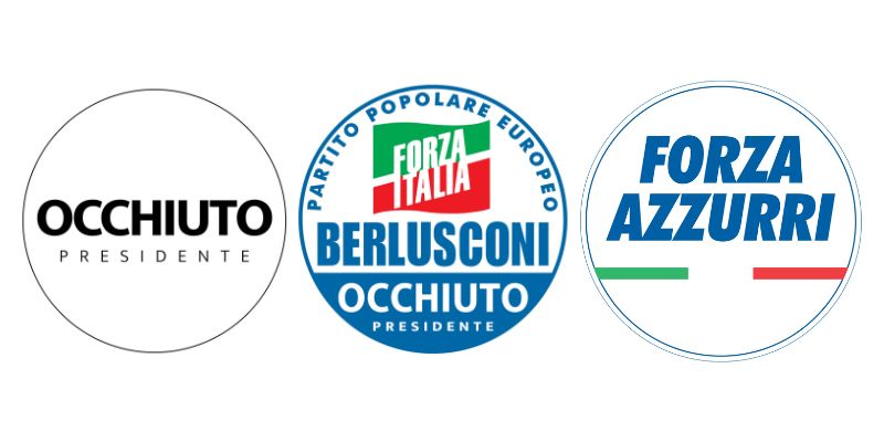 Forza Italia Calabria : 3 liste a favore di Occhiuto
