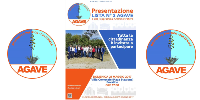 Agave, presentazione lista rinviata a data da destinarsi