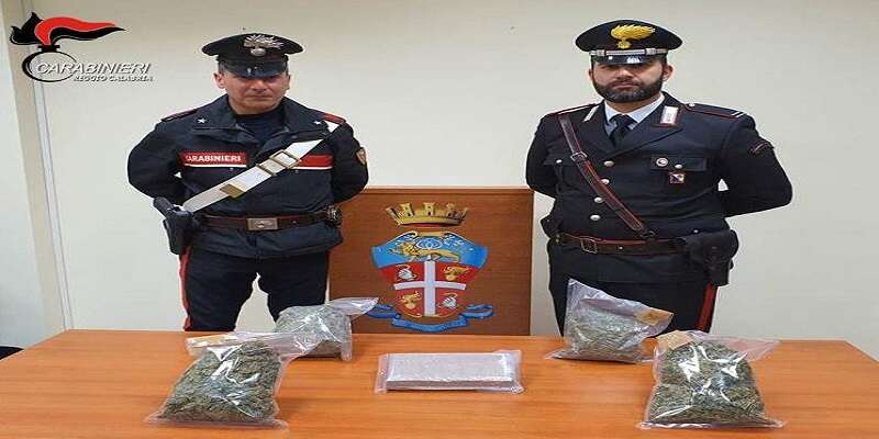 Ardore, sorpreso in auto Con 1 Kg di Cocaina e 1 Kg di Marijuana.