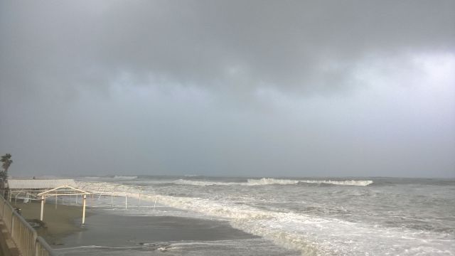 Ionio Meridionale,diramata una allerta meteo di livello arancione.